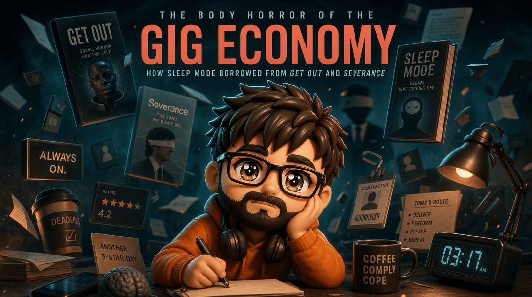 The Body Horror Of The Gig Economy, How Sleep Mode Borrowed From Get Out And Severance