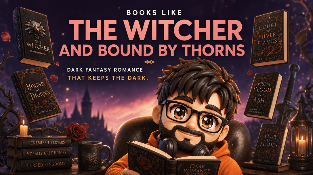 Books Like The Witcher And Bound By Thorns, Dark Fantasy Romance That Keeps The Dark